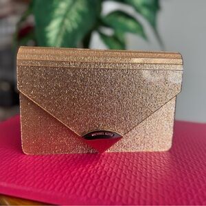 Barbara Metallic Envelope Clutch-MICHAEL KORS-NWOT